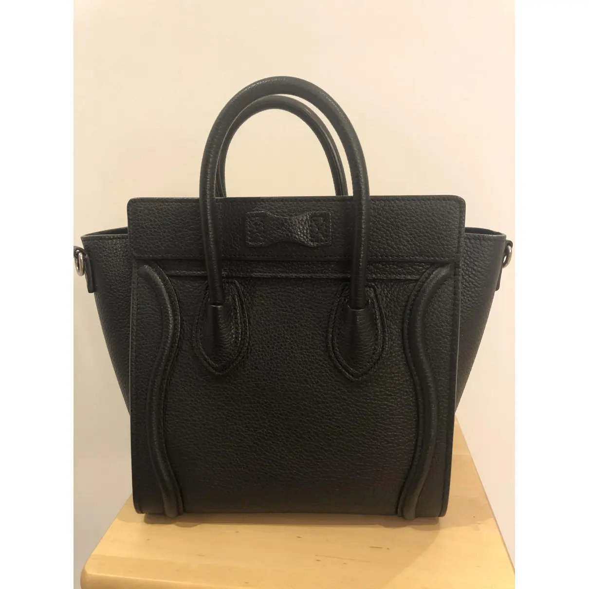 Celine Nano Luggage leather handbag for sale