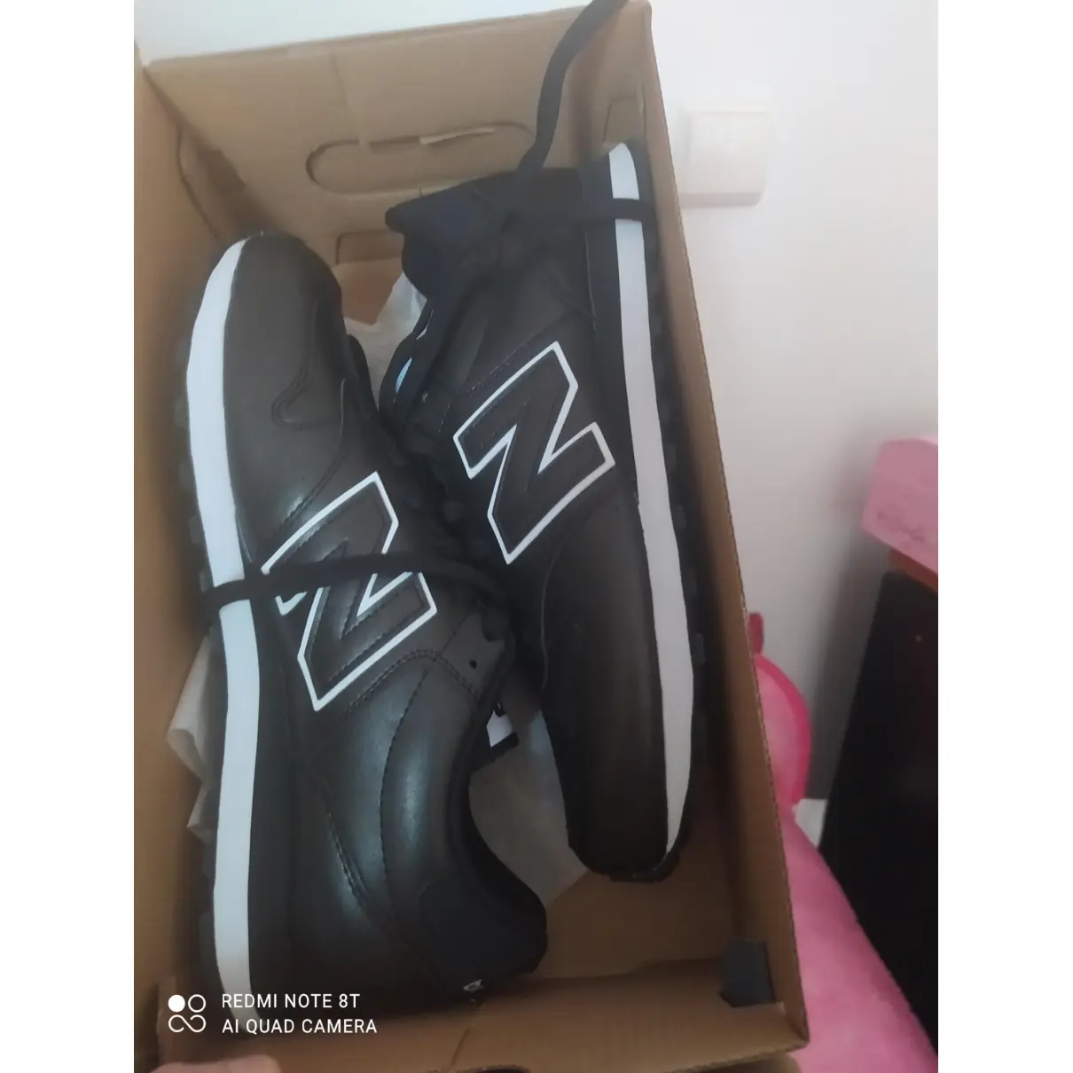 Leather trainers New Balance