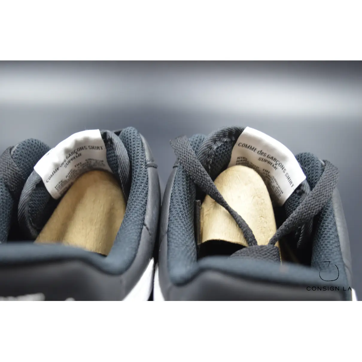 Leather low trainers Nike x Comme Des Garçons