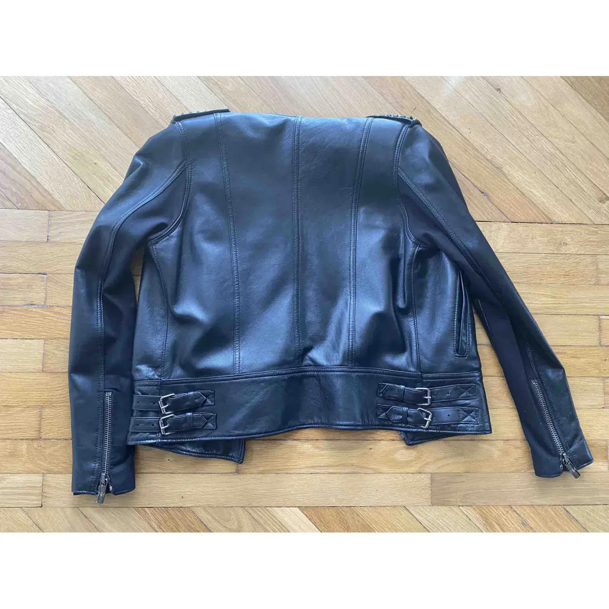 Buy Nour Hammour Leather jacket online