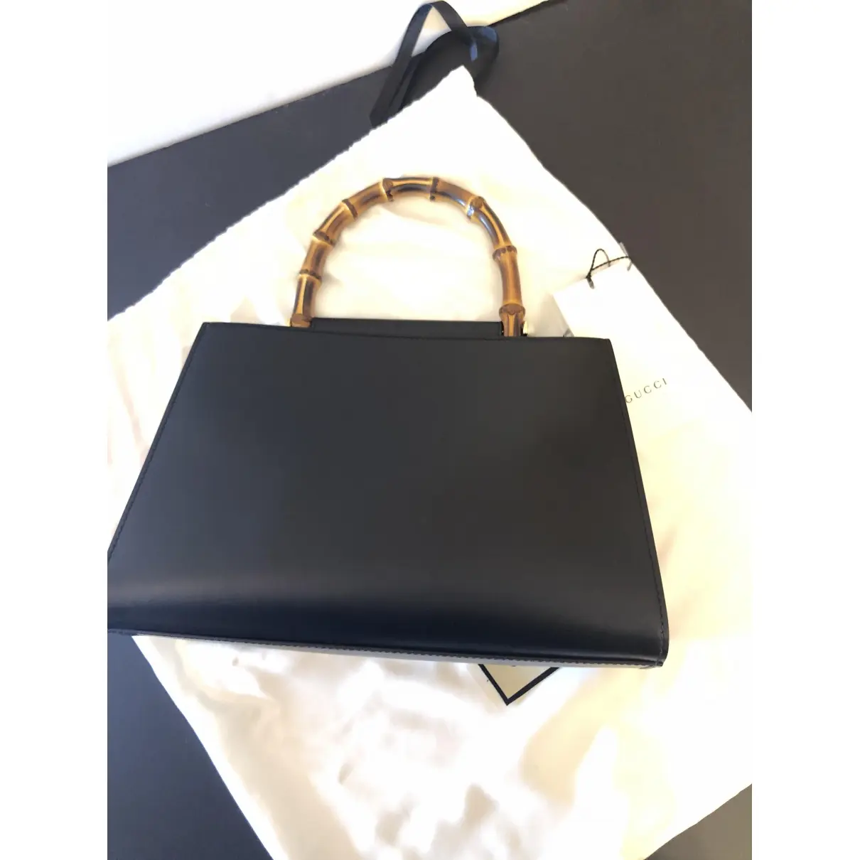 Gucci Nymphaea leather handbag for sale