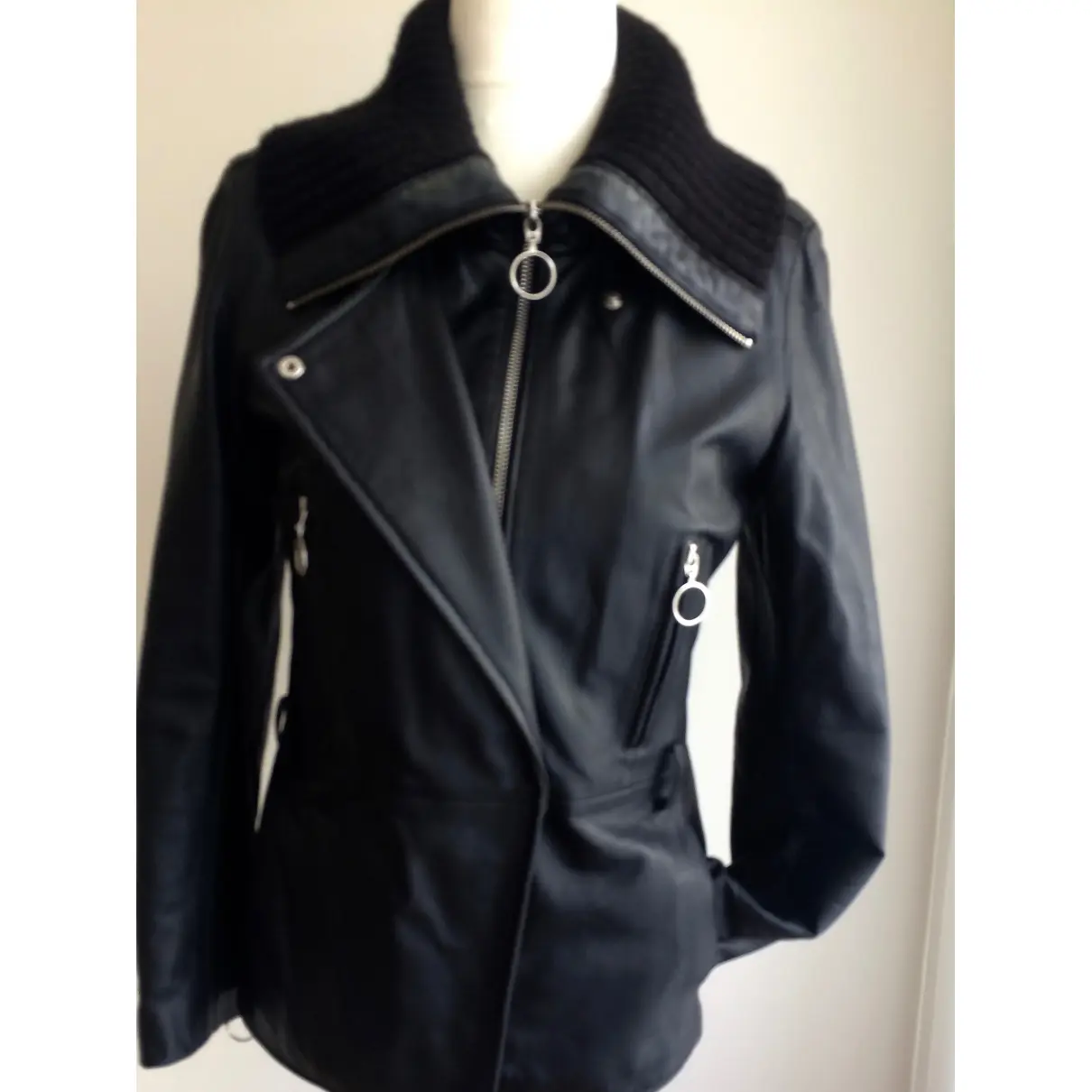 Leather jacket Oakwood