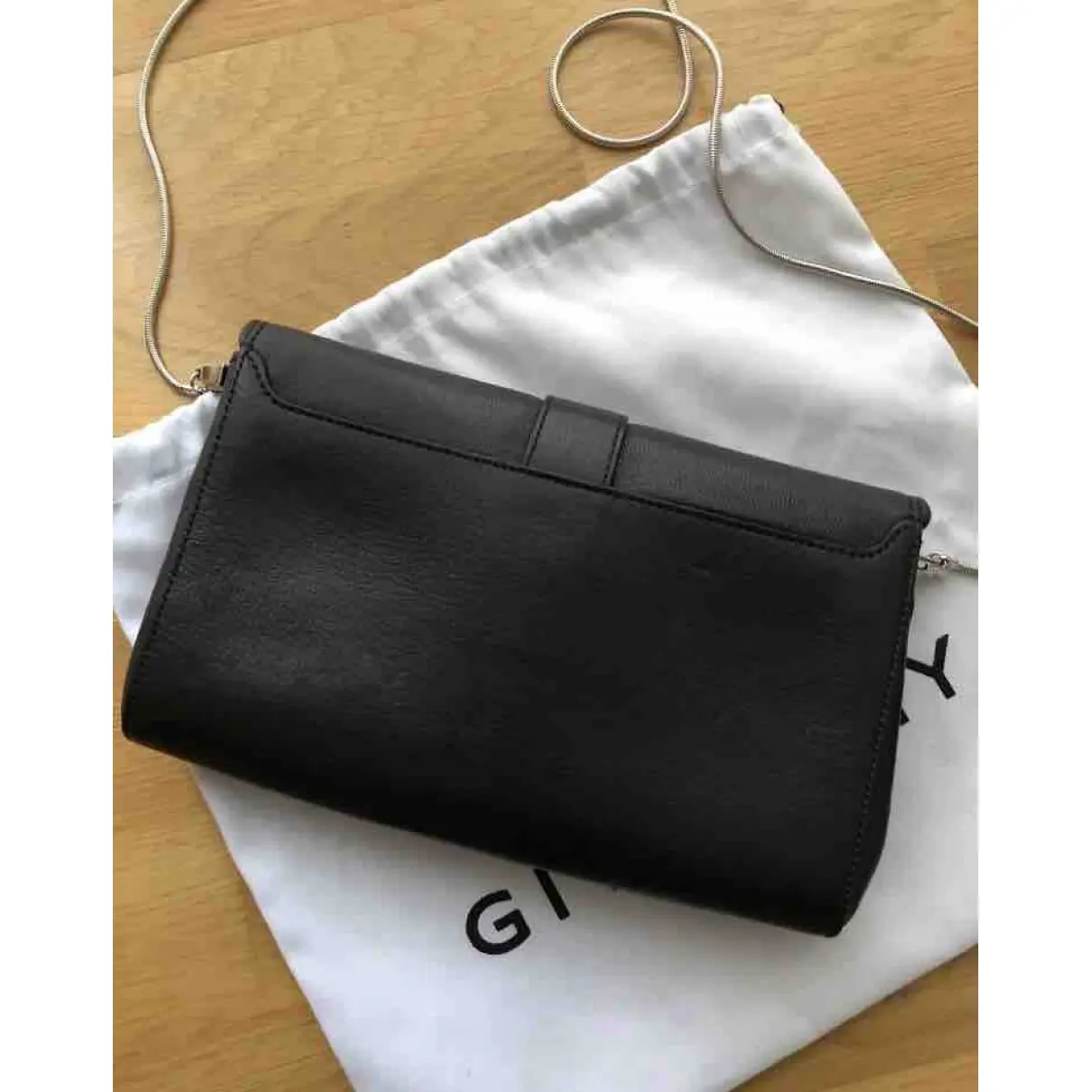 Givenchy Obsedia leather clutch bag for sale