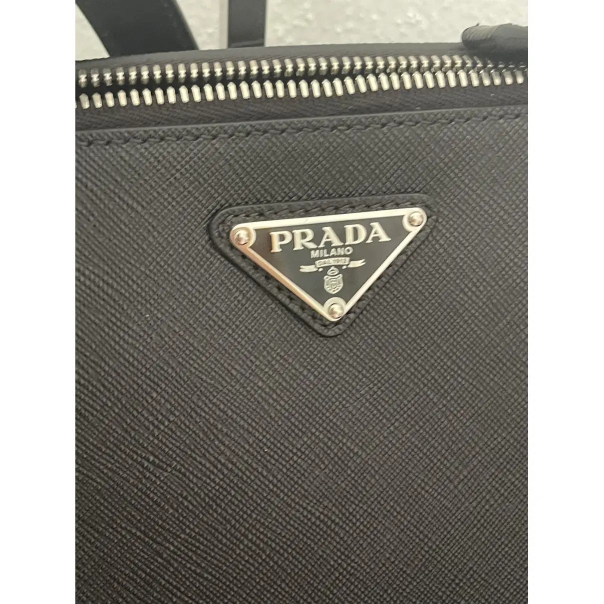 Odette leather backpack Prada
