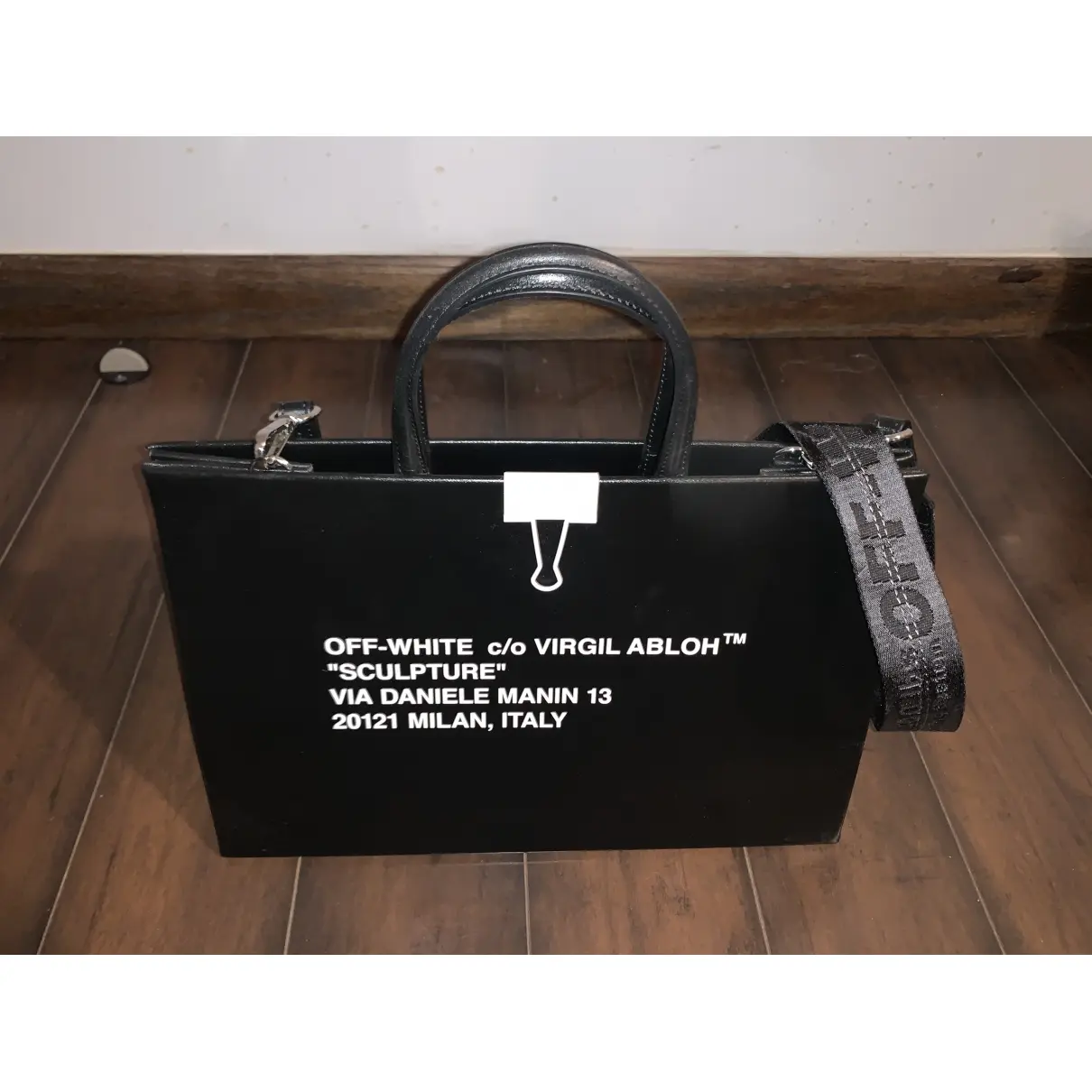 Off-White Leather crossbody bag for sale