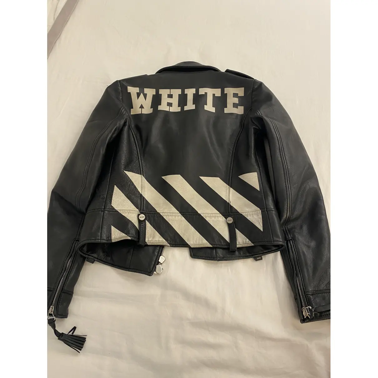 Leather jacket Off-White