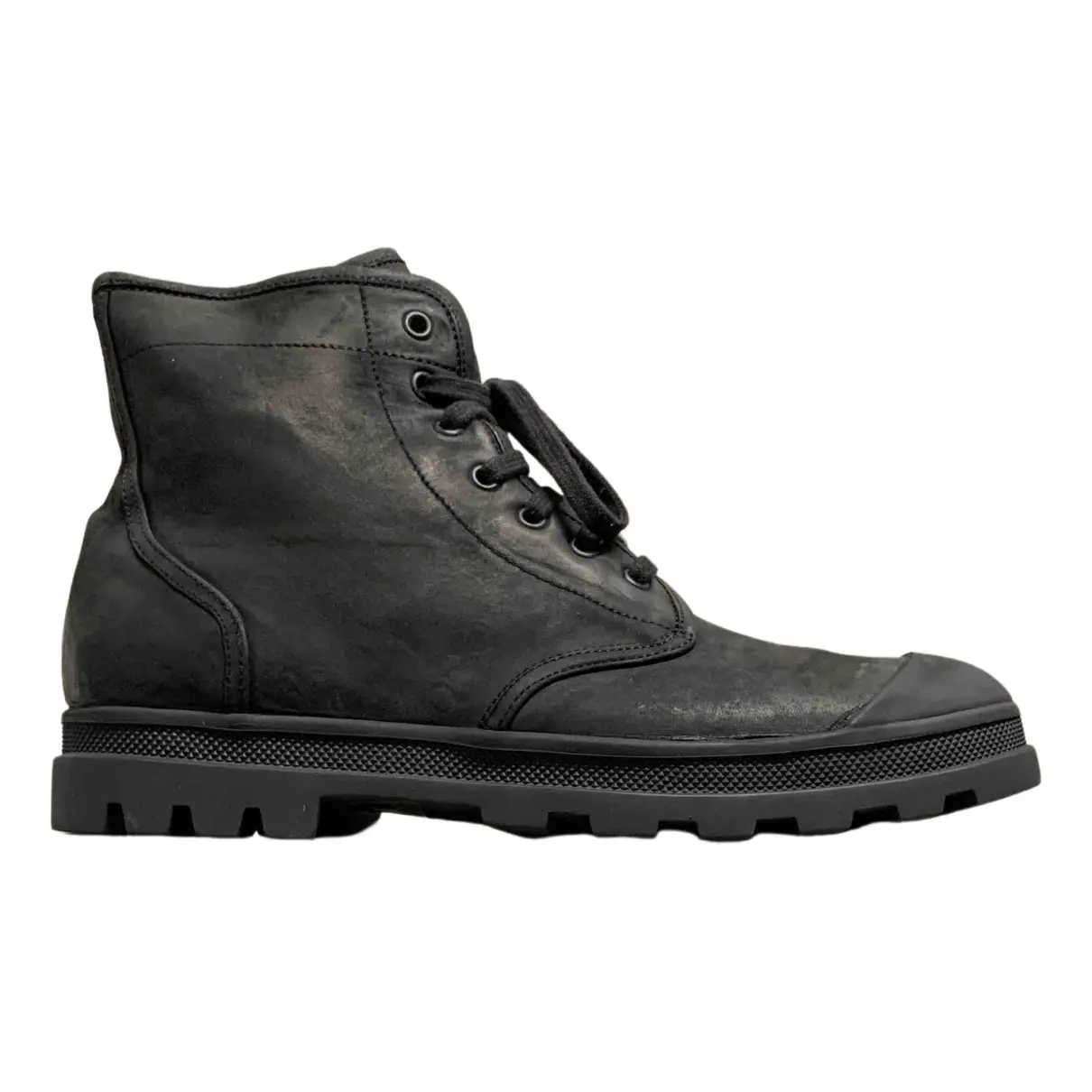 Leather boots Officine Creative