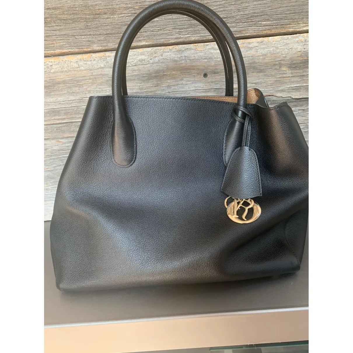 Buy Dior Open Bar leather handbag online