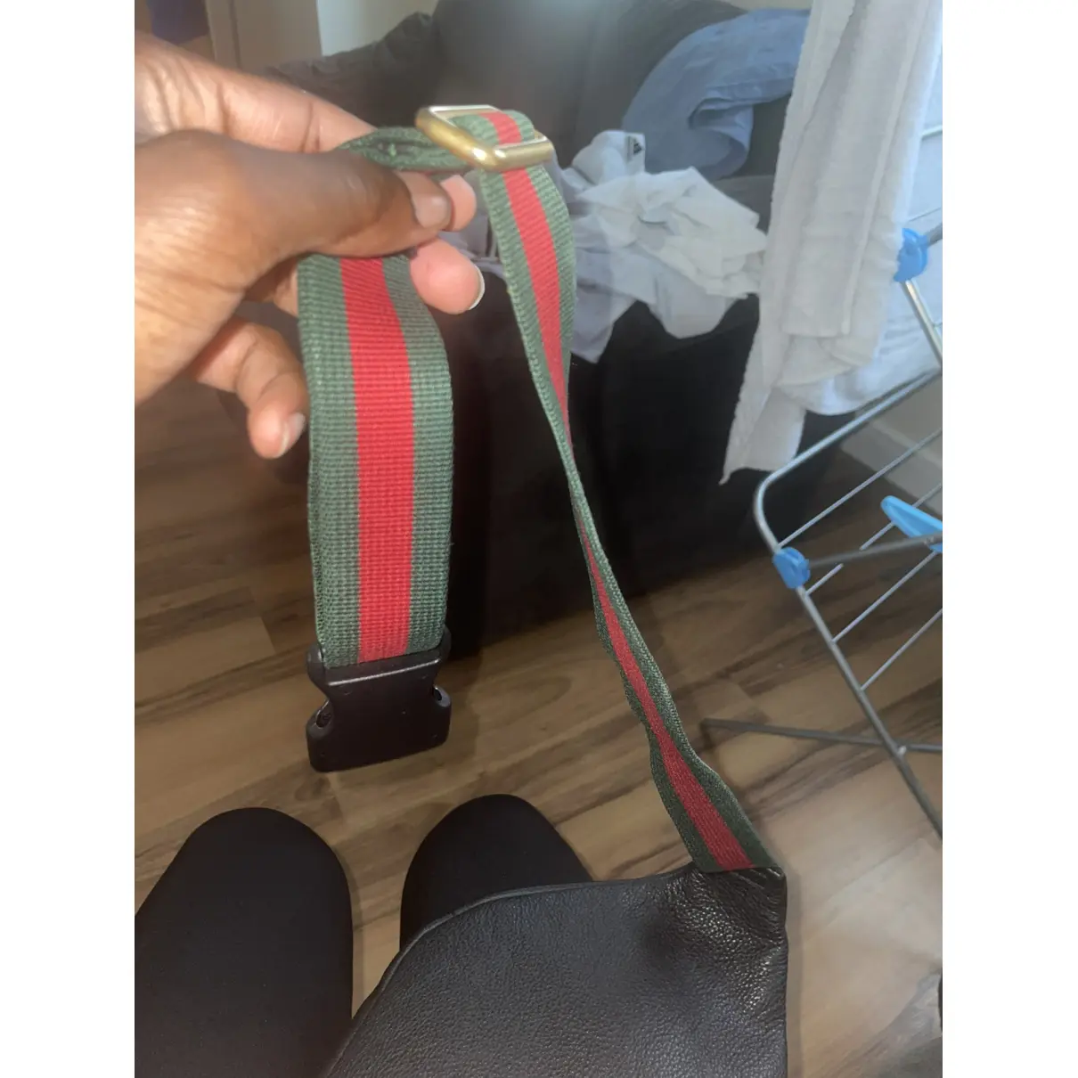 Ophidia leather belt bag Gucci