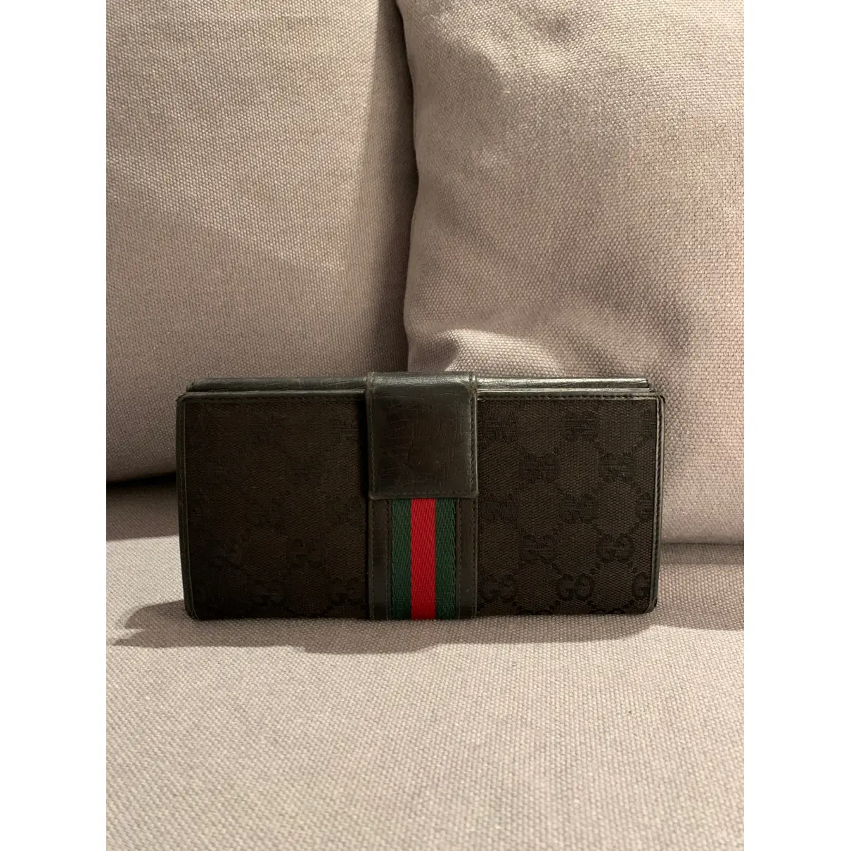 Buy Gucci Ophidia leather wallet online