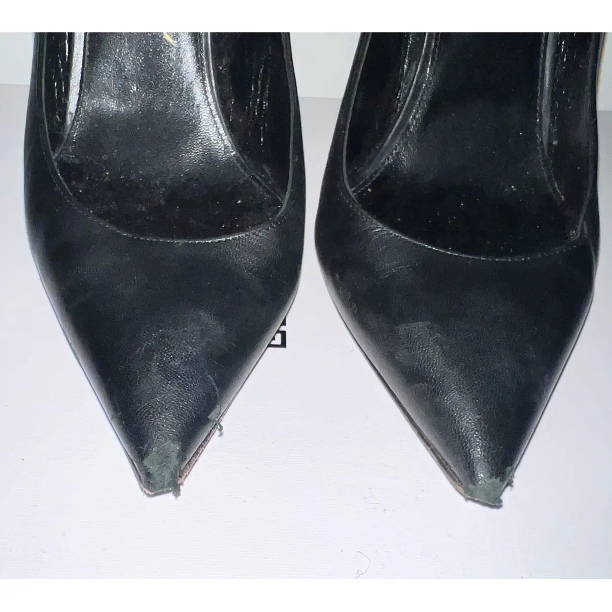 Buy Saint Laurent Opyum leather heels online