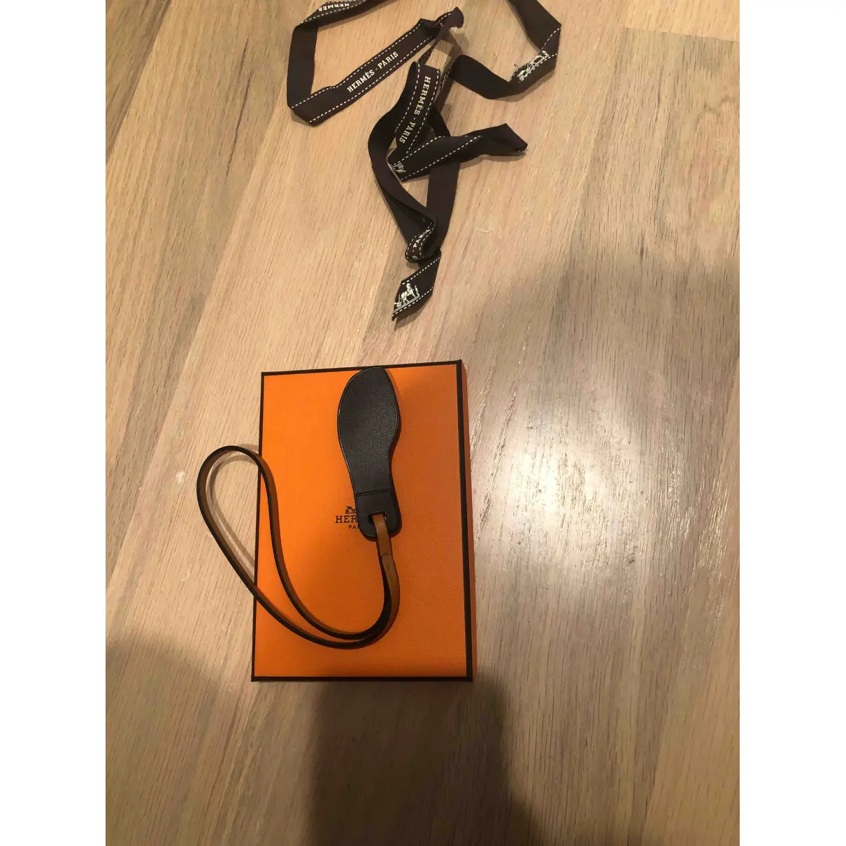 Buy Hermès Oran Nano Charm leather bag charm online