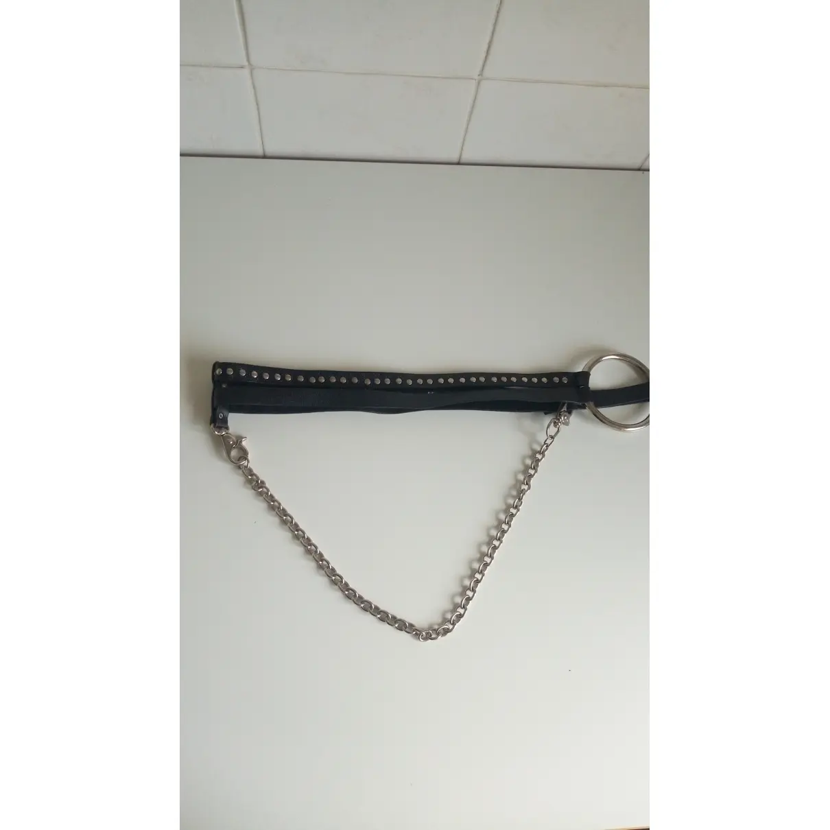 Leather belt Orciani - Vintage