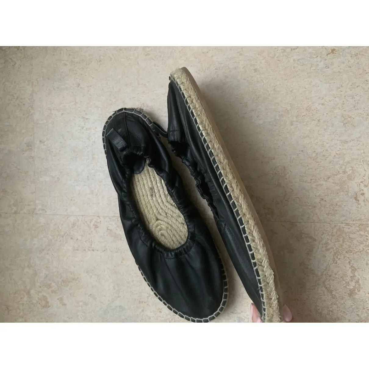 Buy & Other Stories Leather espadrilles online