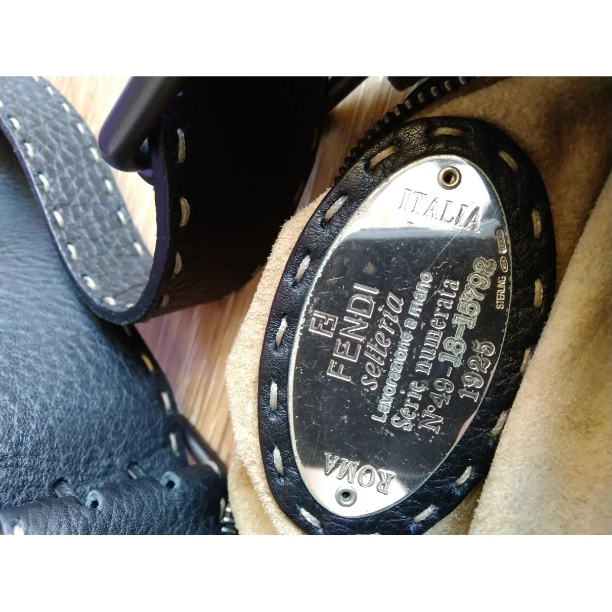 Buy Fendi Oyster leather handbag online - Vintage