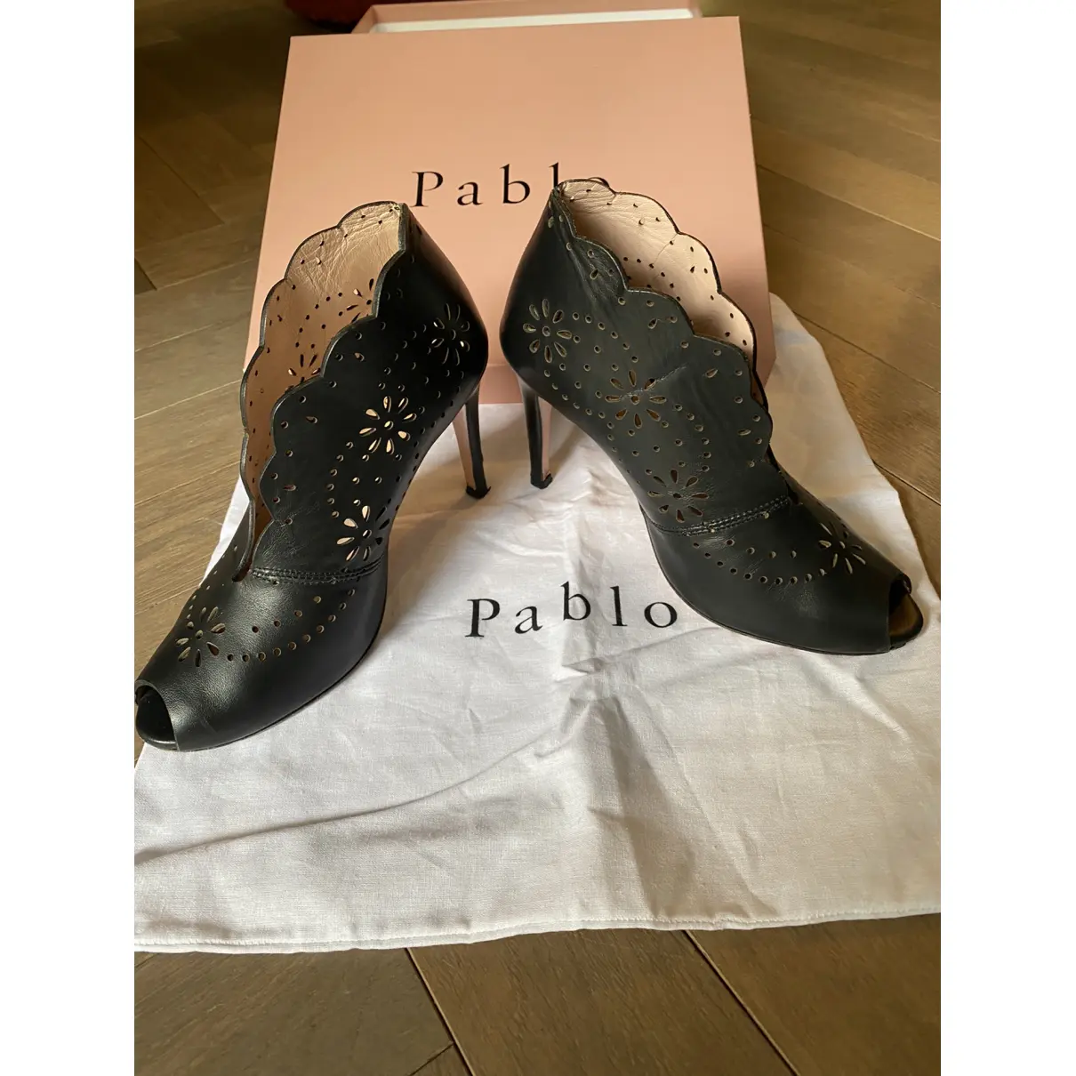 Buy Pablo Leather ankle boots online