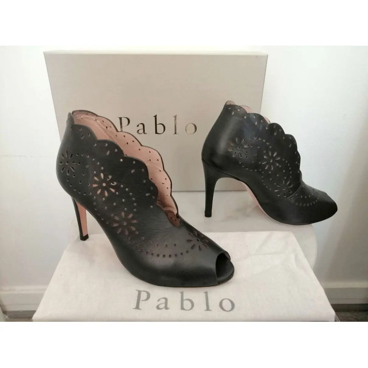 Buy Pablo Leather heels online