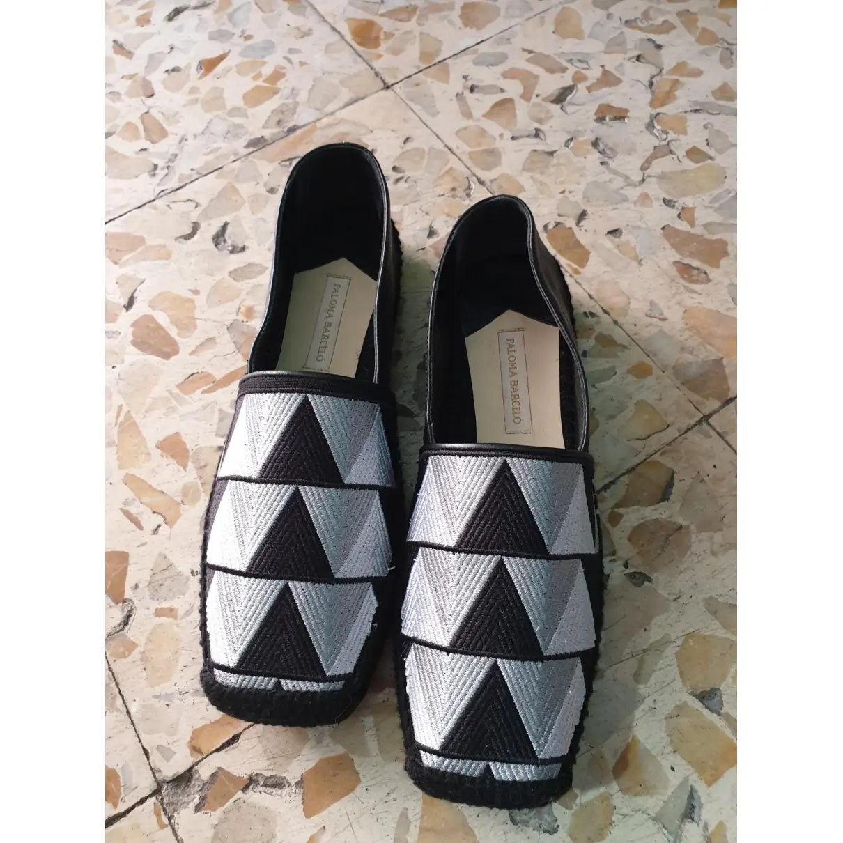 Paloma Barcelo Leather espadrilles for sale