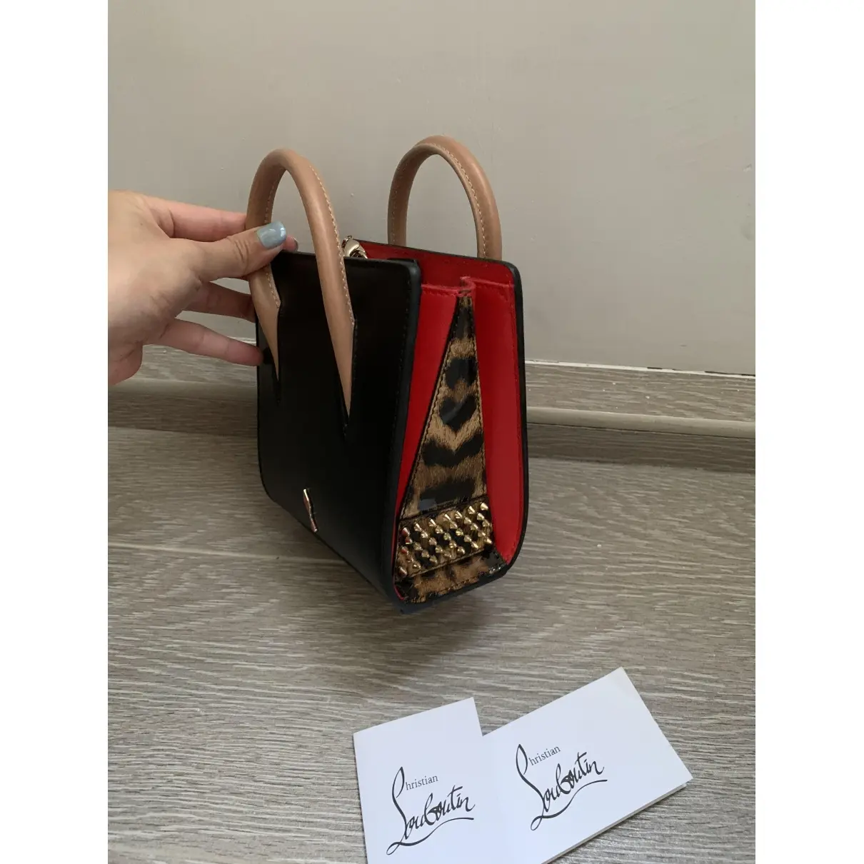 Paloma leather handbag Christian Louboutin