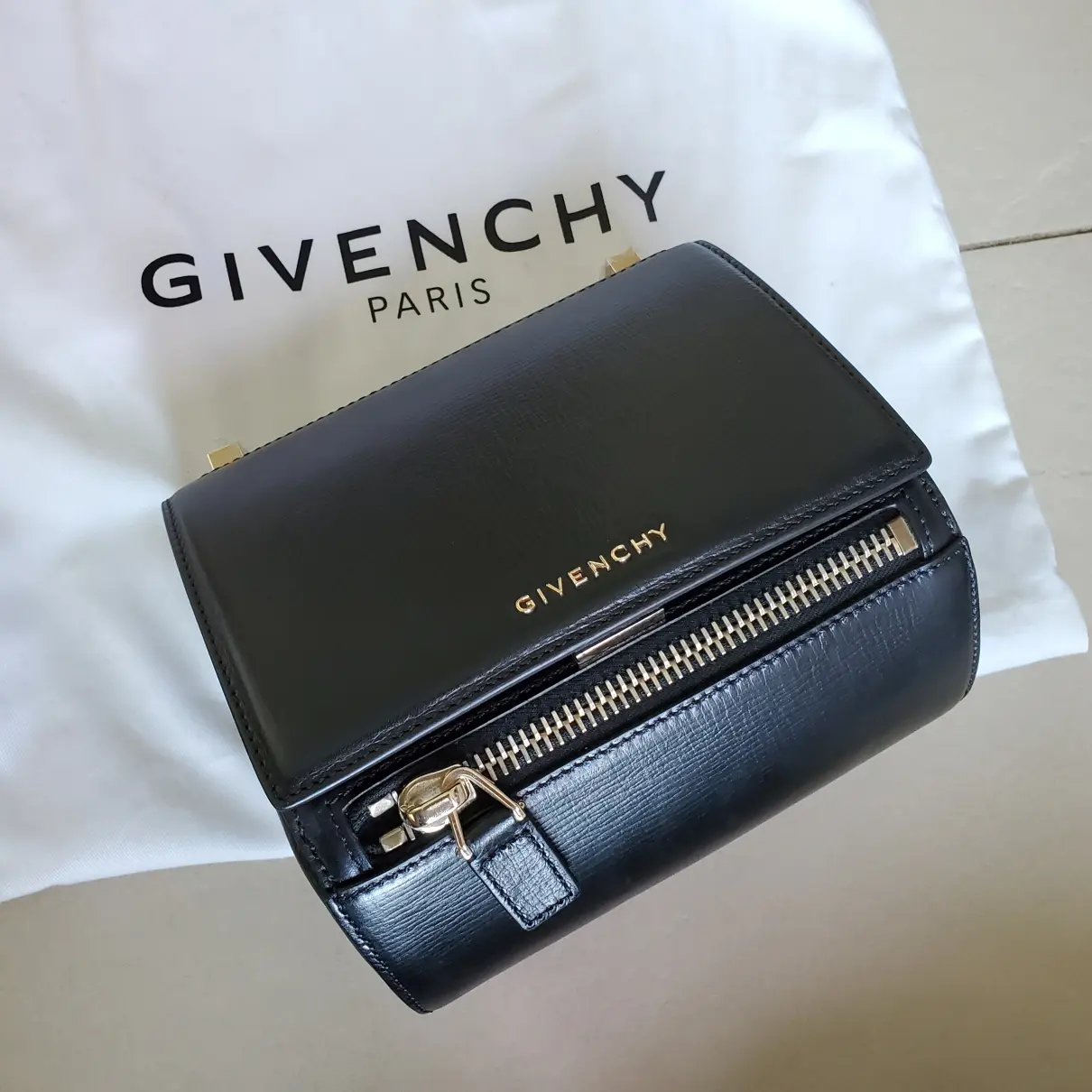 Pandora Box leather crossbody bag Givenchy