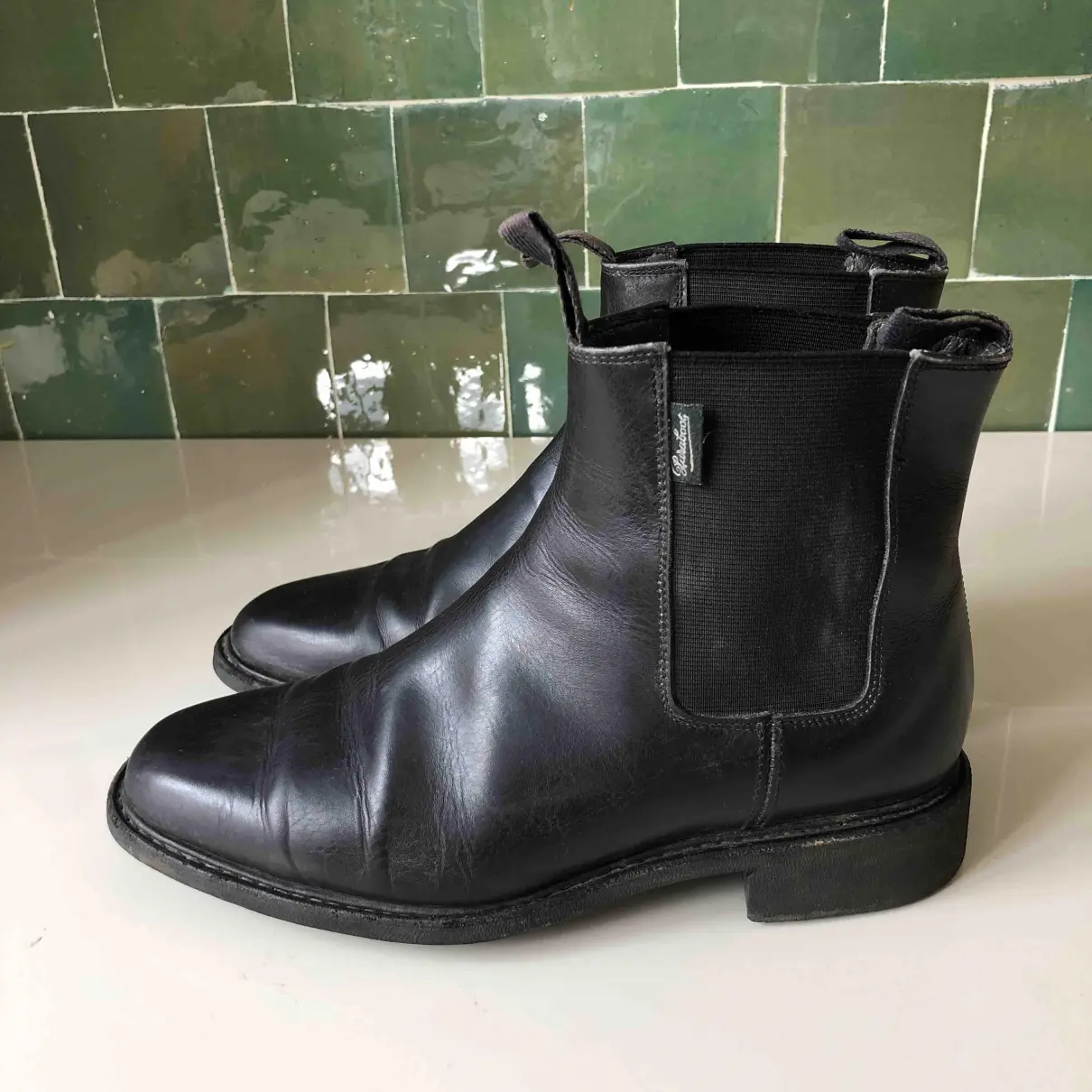 Leather ankle boots Paraboot