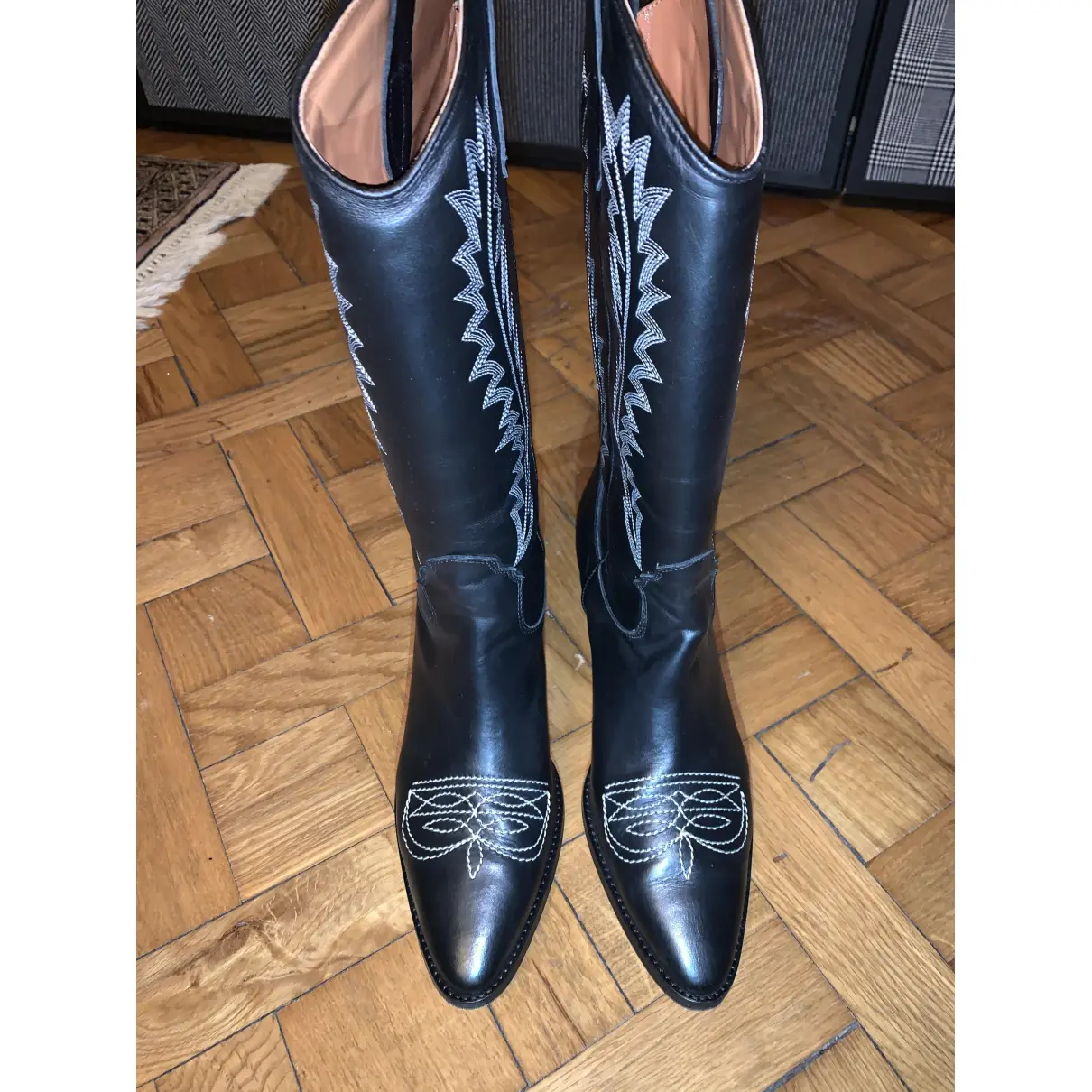 Buy PARIS TEXAS Leather cowboy boots online