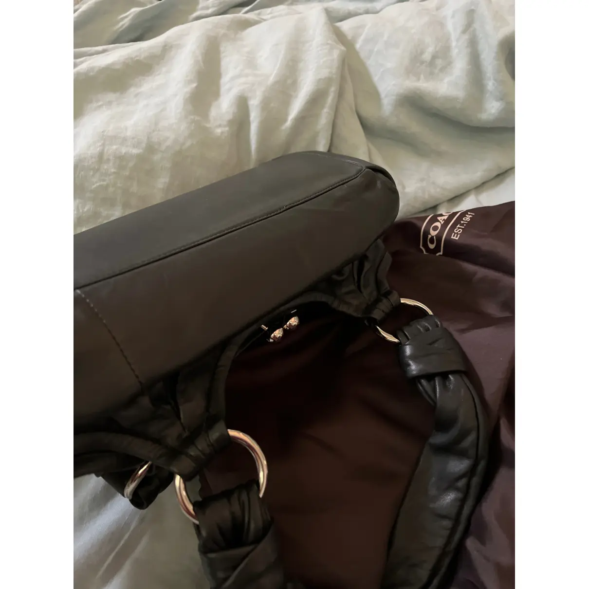 Parker leather handbag Coach