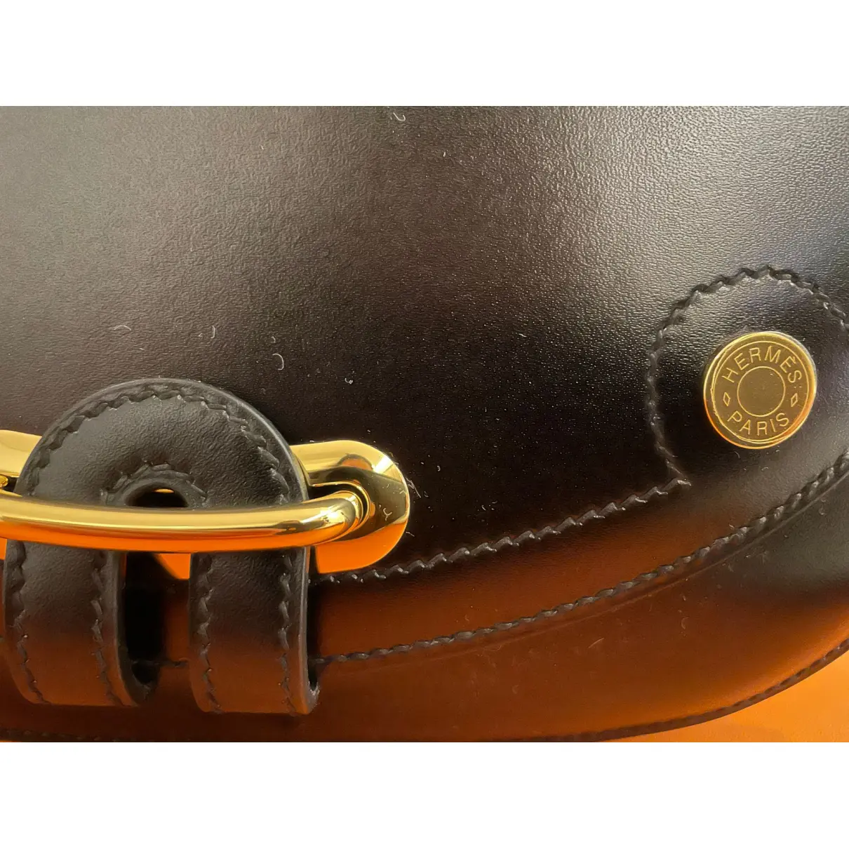 Passe-guide leather crossbody bag Hermès