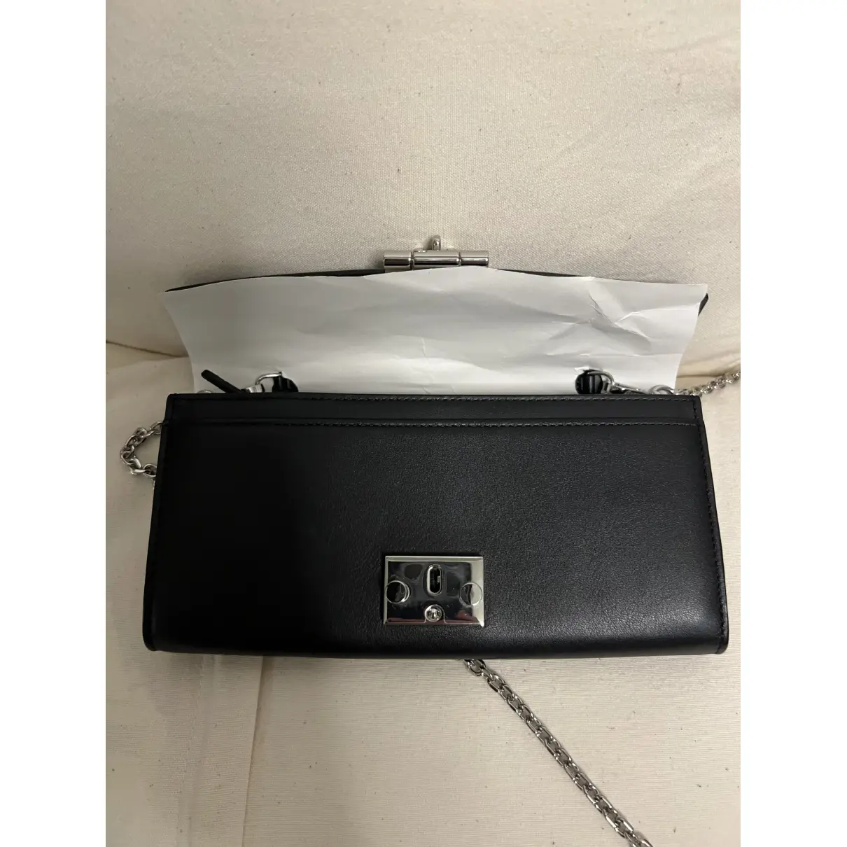 Patricia leather clutch bag MCM