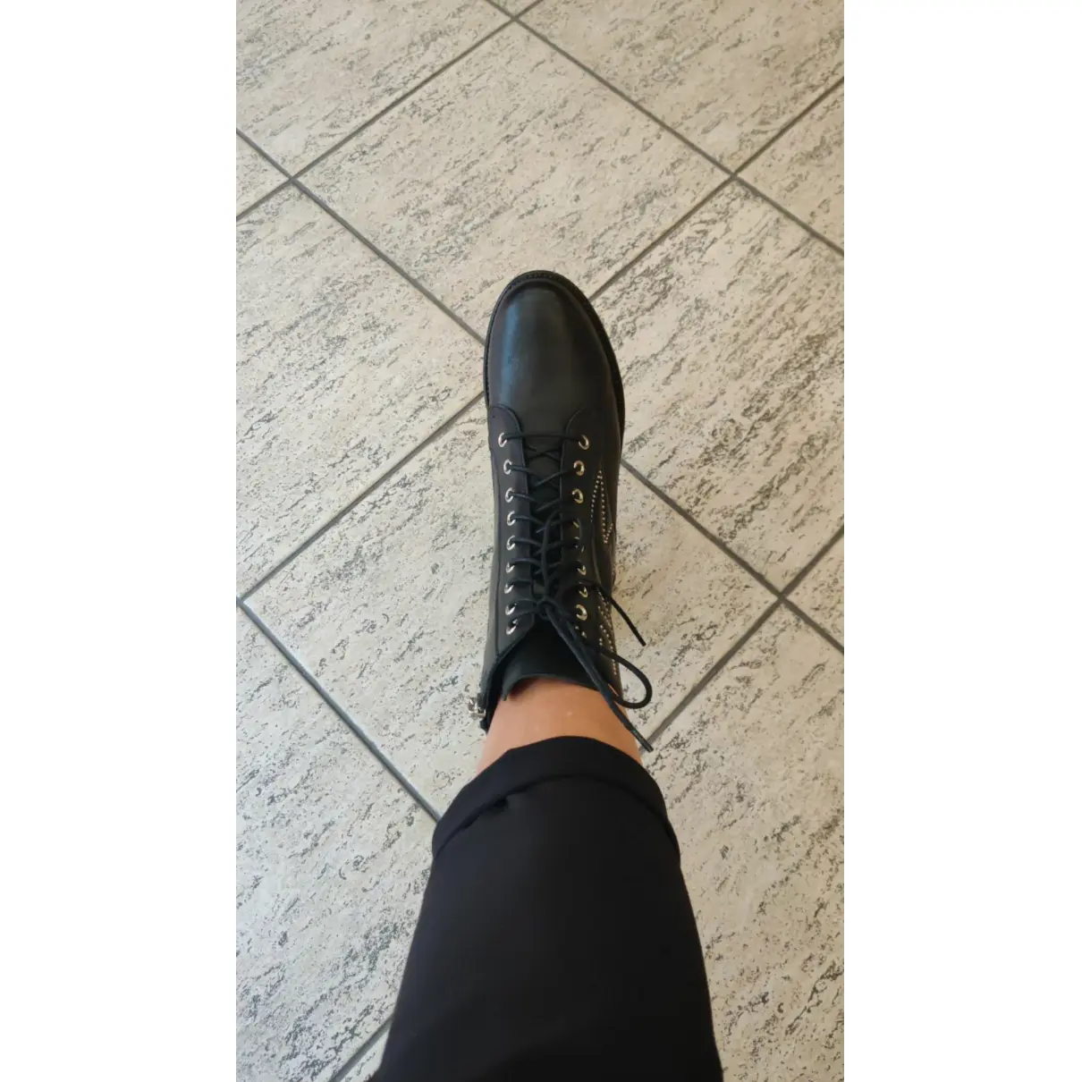 Leather ankle boots Patrizia Pepe