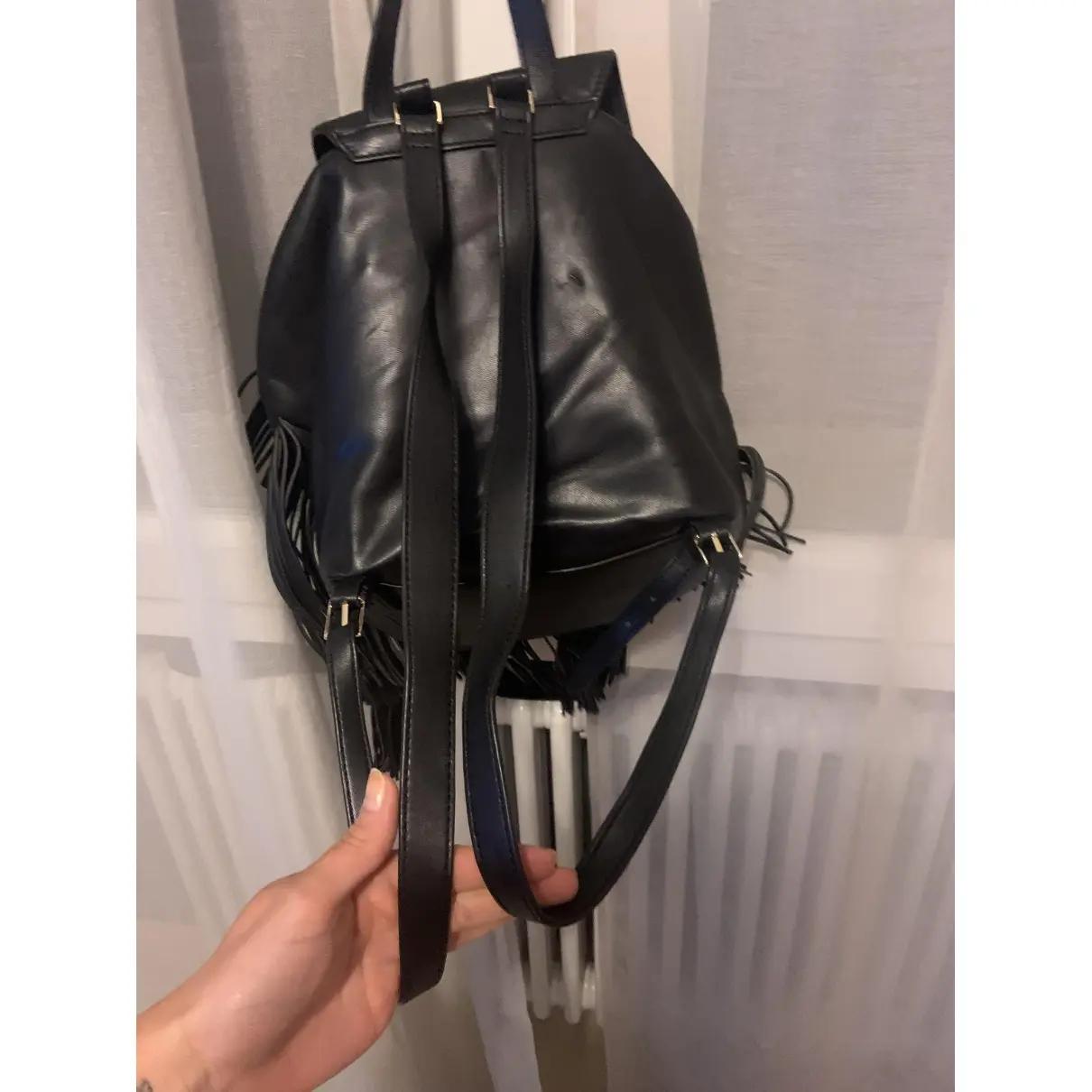 Buy Patrizia Pepe Leather backpack online