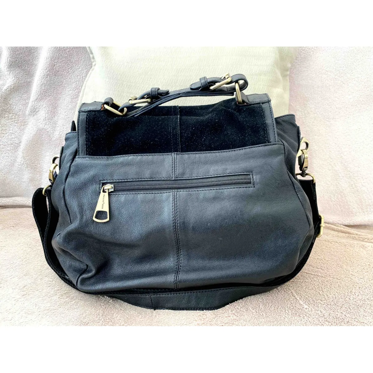 Buy Paul & Joe Sister Leather satchel online