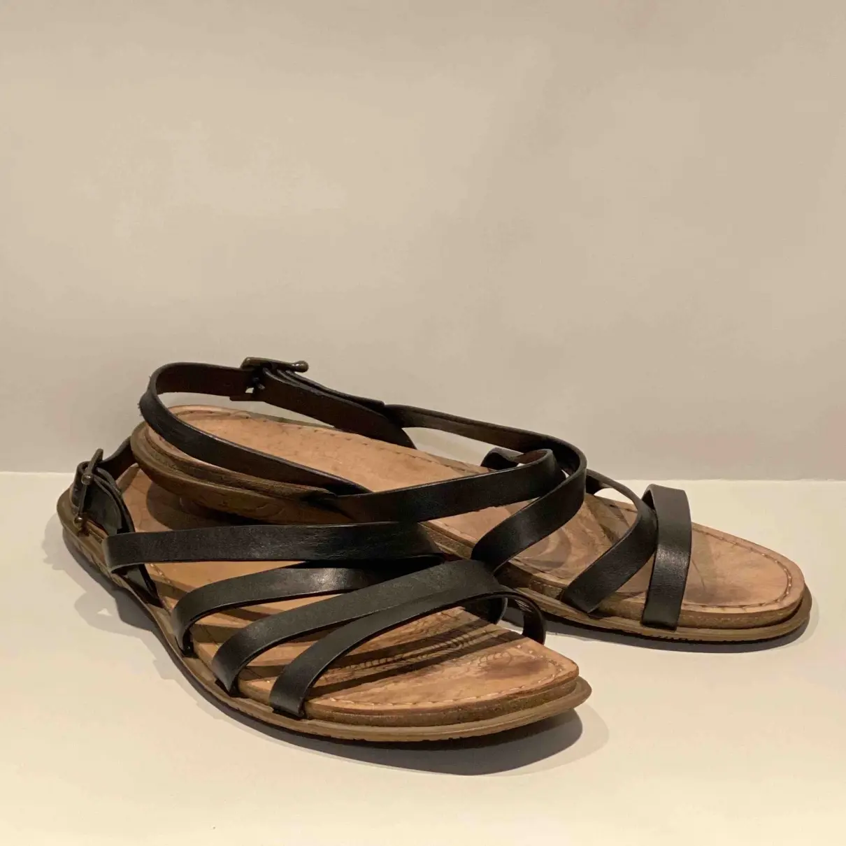 Leather sandals Paul Smith