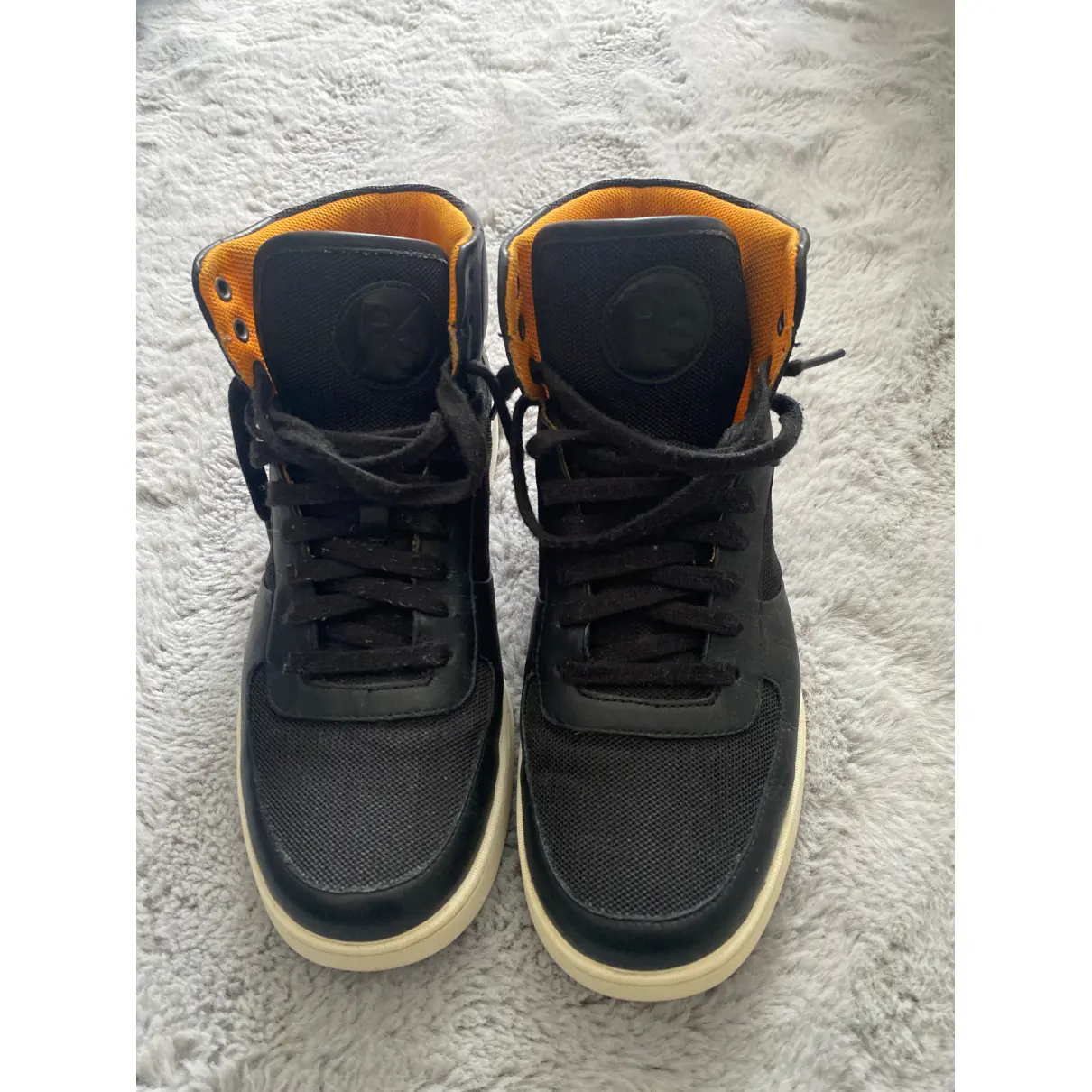 Buy Paul Smith Leather high trainers online