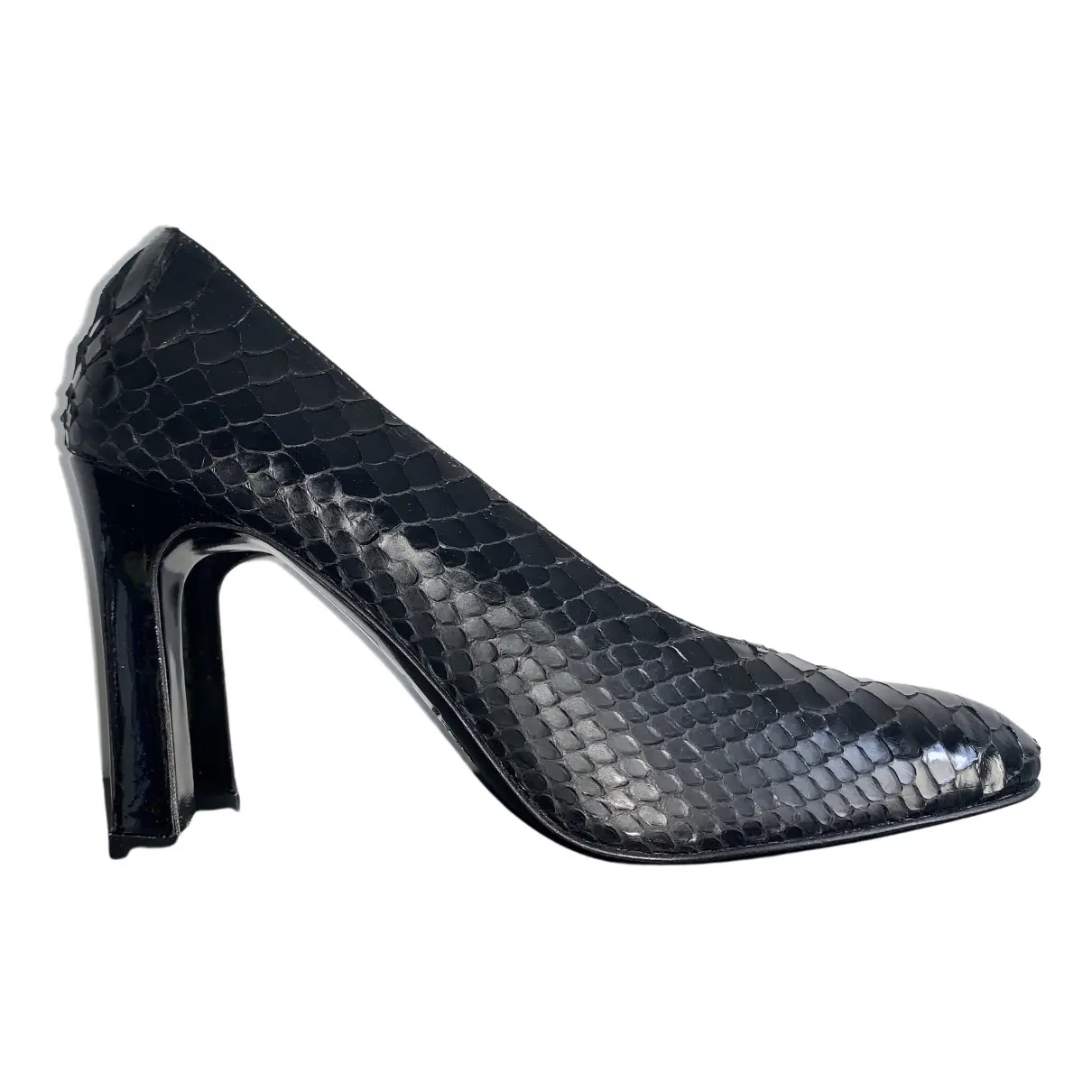 Leather heels Paule Ka