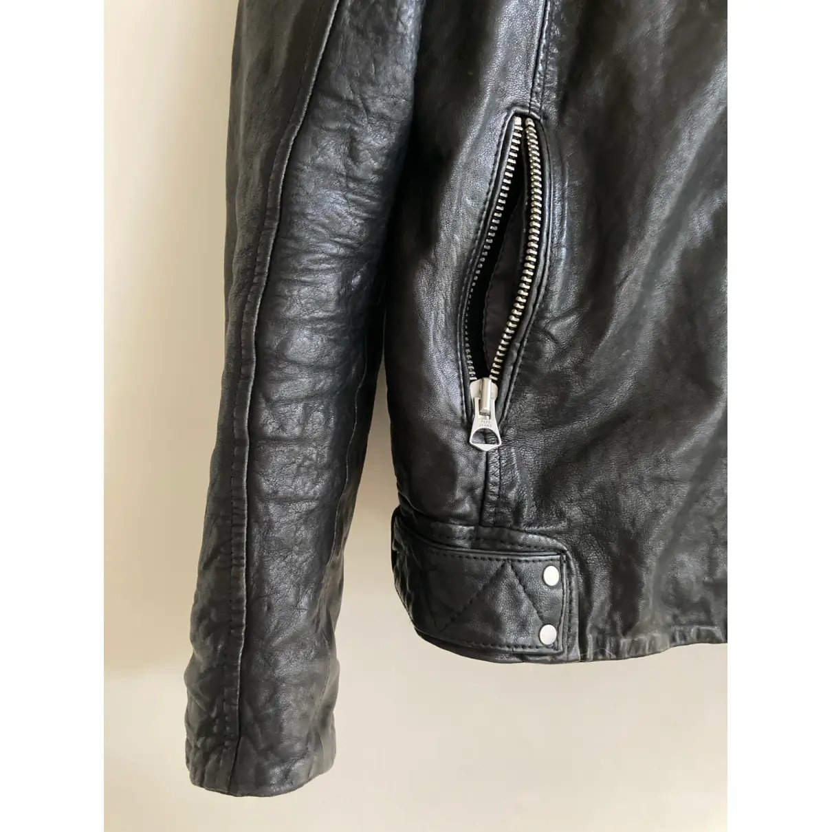 Buy PEPE JEANS Leather jacket online