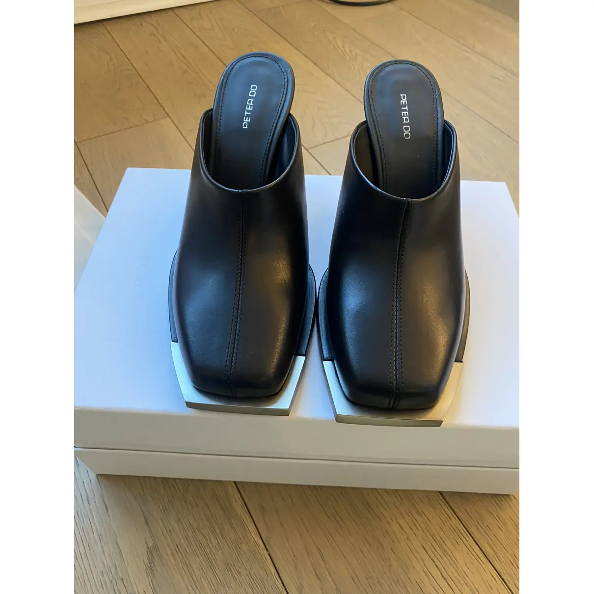 Buy Peter Do Leather mules & clogs online
