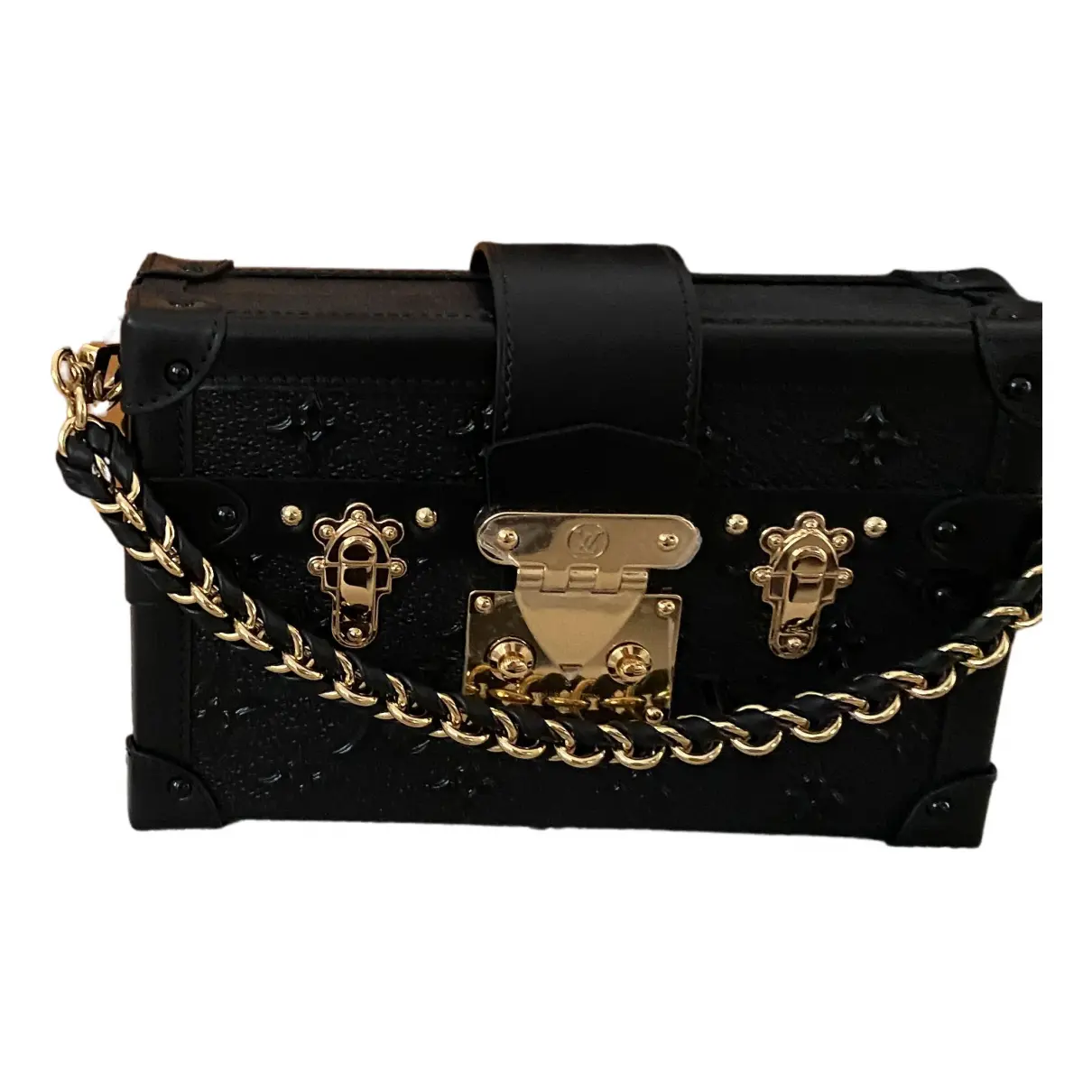 Petit Malle leather handbag Louis Vuitton