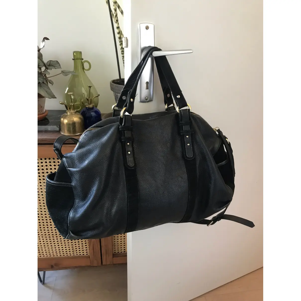 Buy Petite Mendigote Leather crossbody bag online