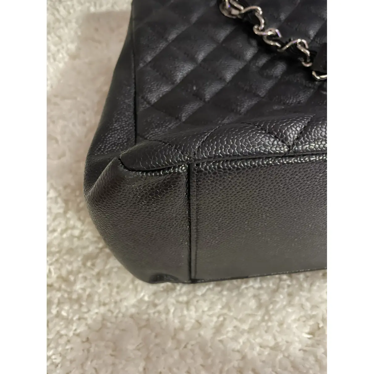 Petite Shopping Tote leather tote Chanel