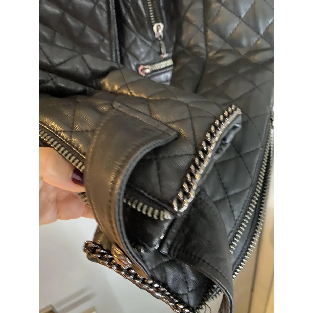 Luxury Philipp Plein Leather jackets Women