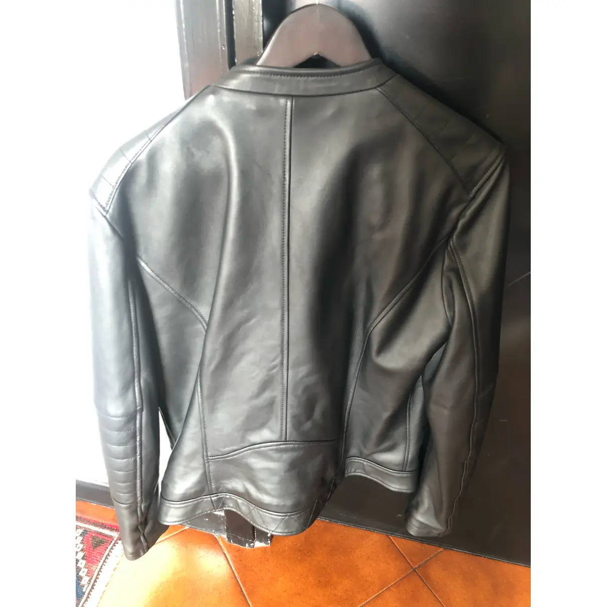 Buy Philipp Plein Leather jacket online