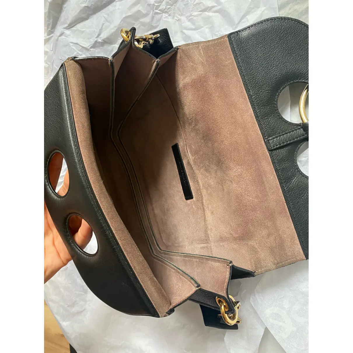 Pierce leather handbag JW Anderson