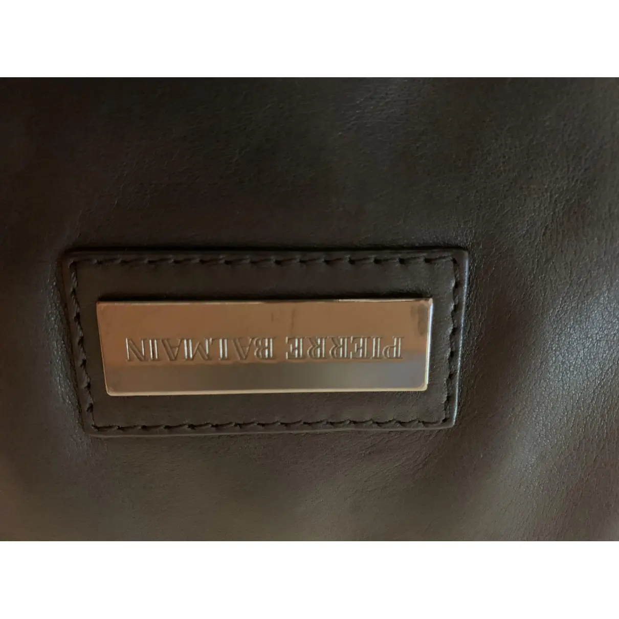 Buy Pierre Balmain Leather clutch bag online