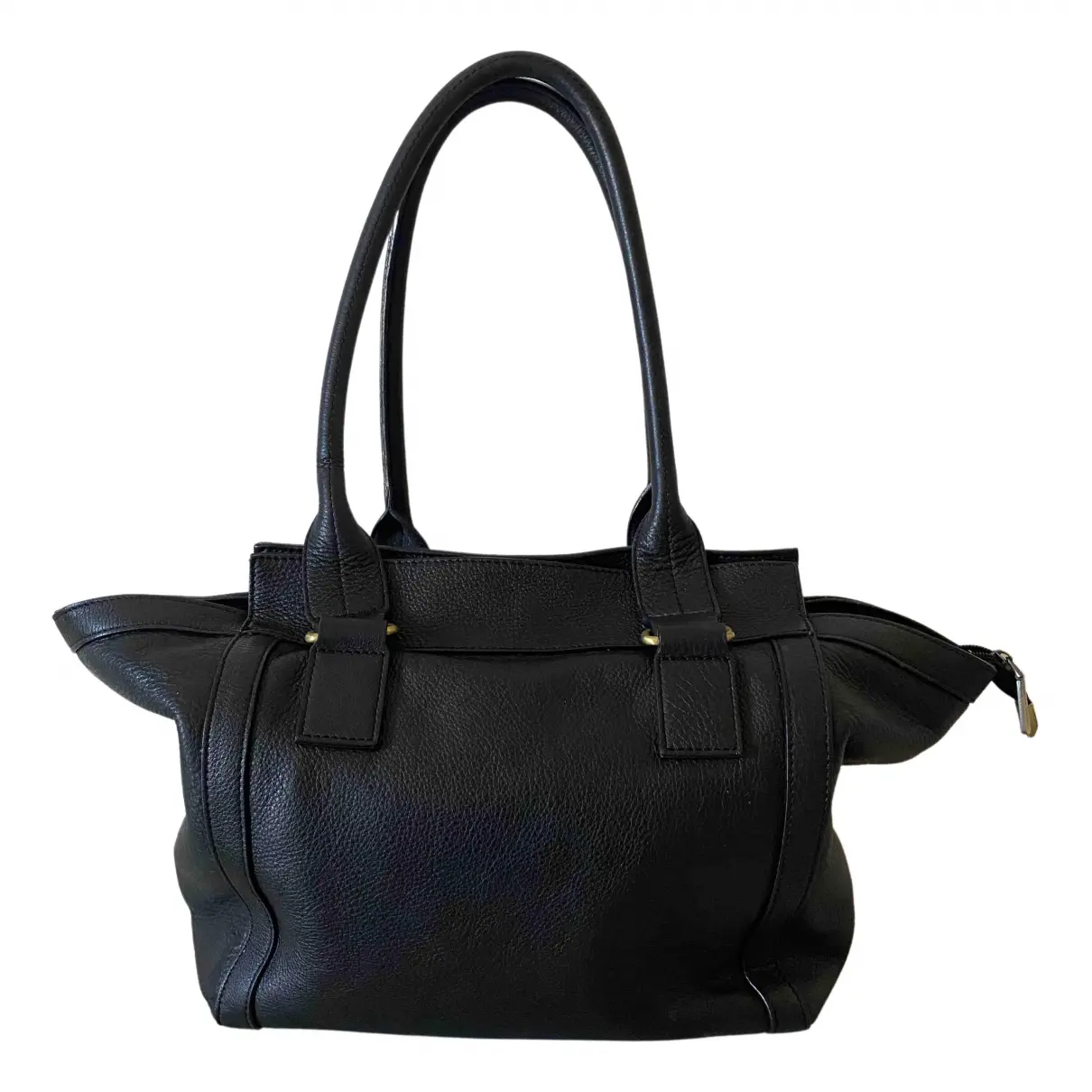 Leather tote Pierre Cardin