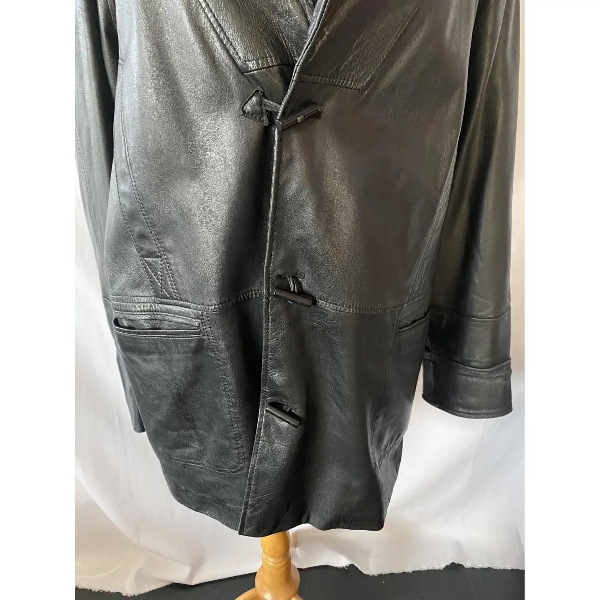 Leather vest Pierre Cardin