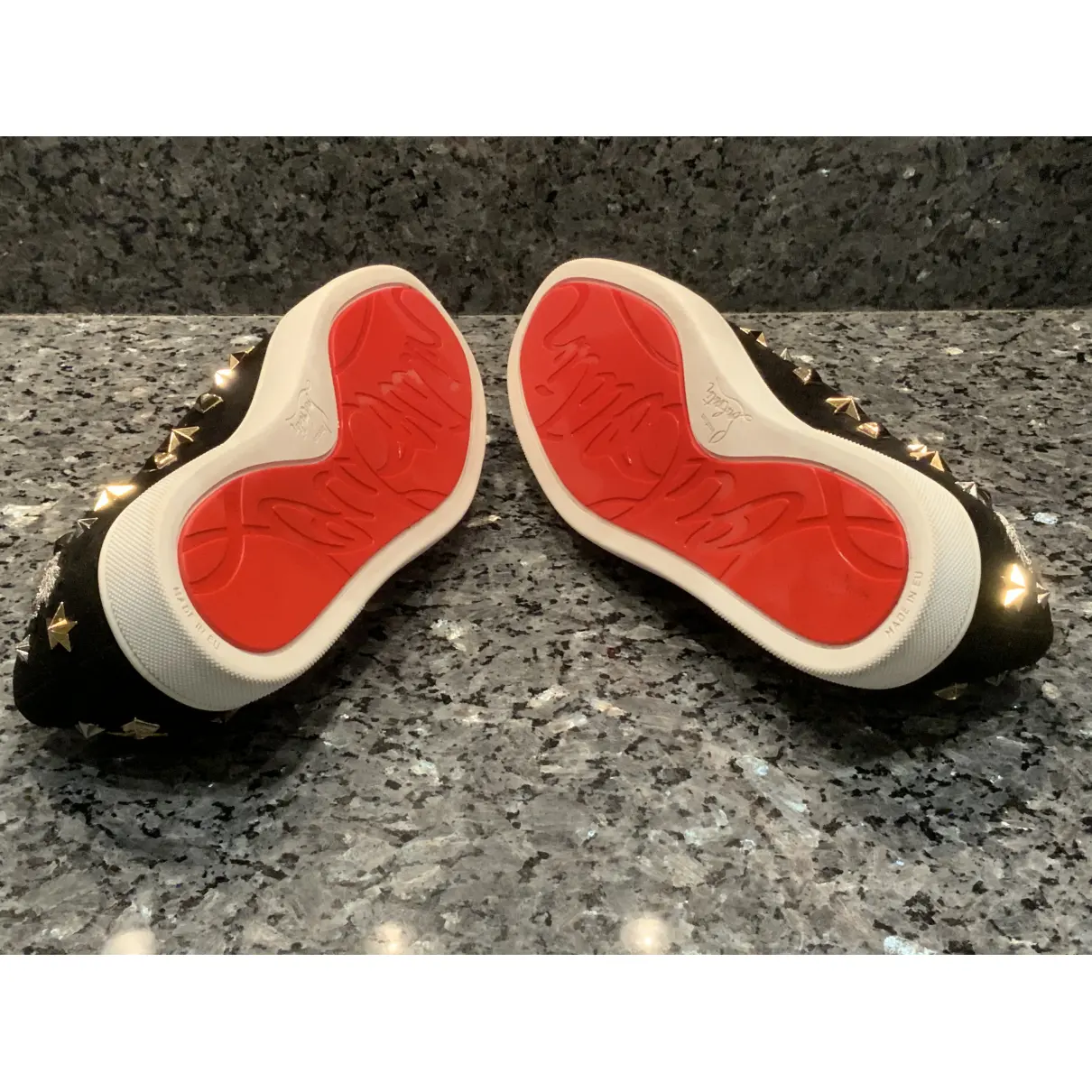 Pik Boat leather low trainers Christian Louboutin