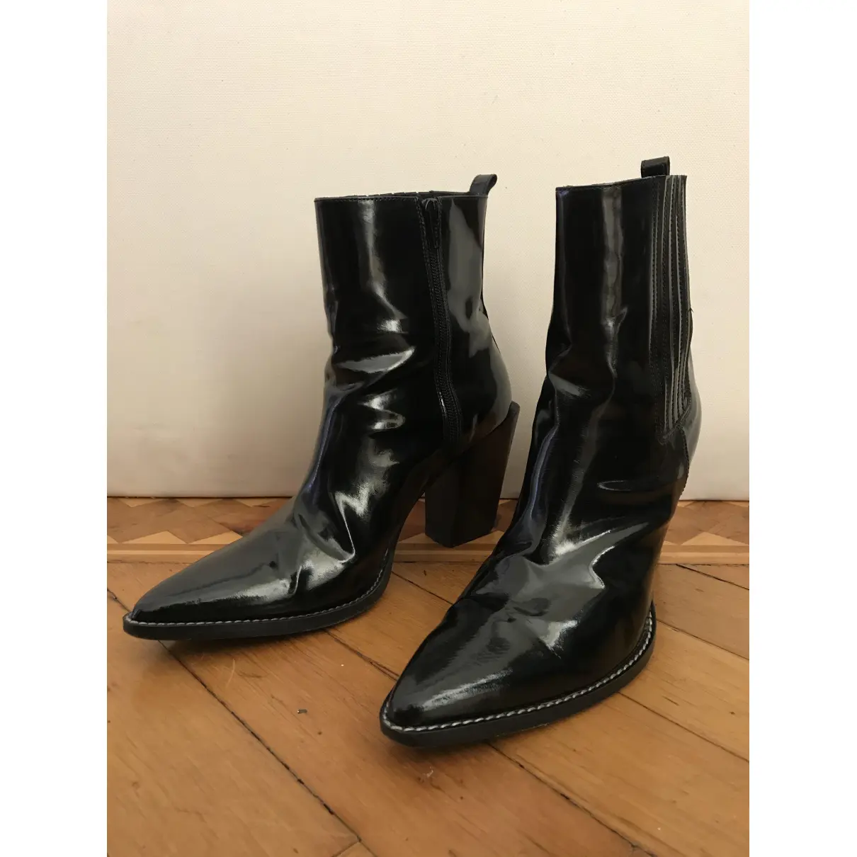Buy Pinko Leather ankle boots online