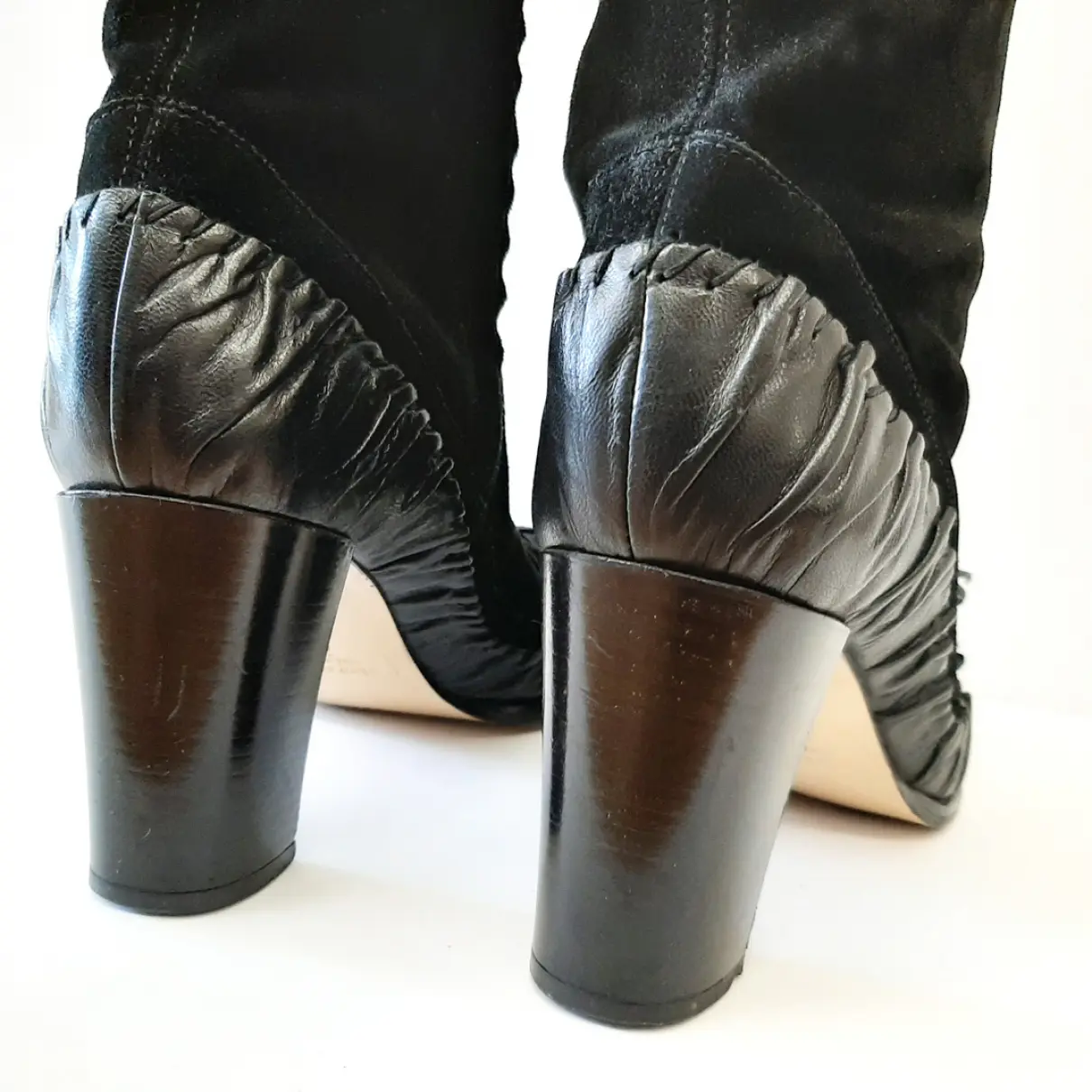 Leather boots Pinko