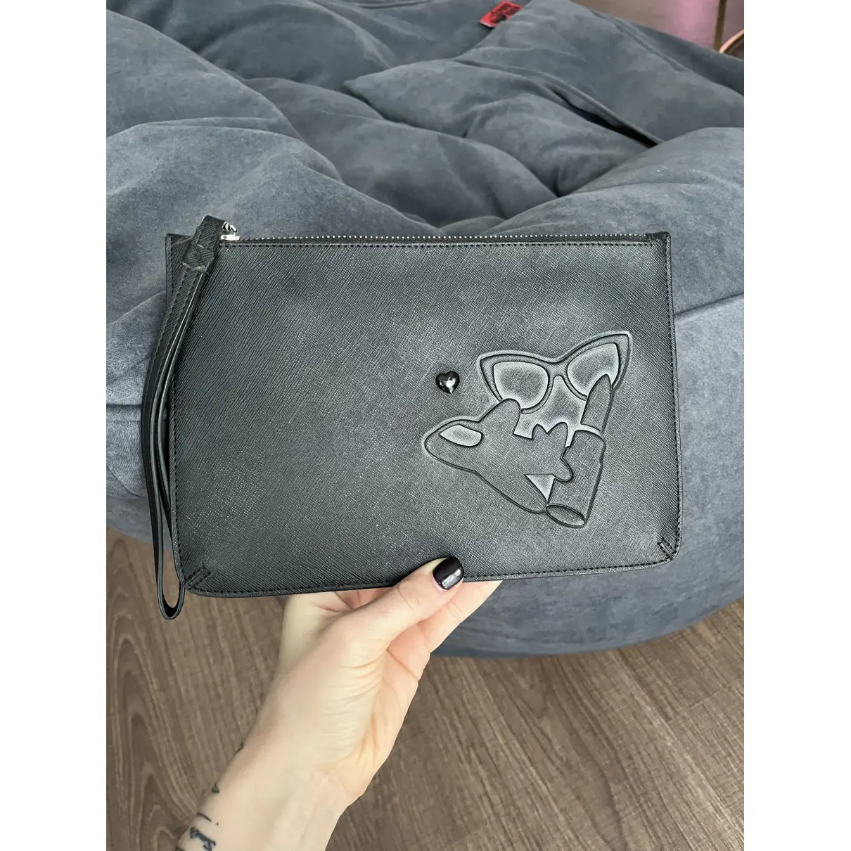 Buy Pinko Leather clutch bag online